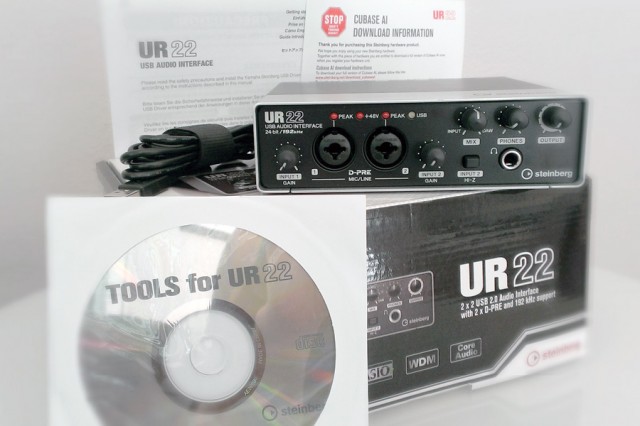 Steinberg UR22 Interface Unboxed