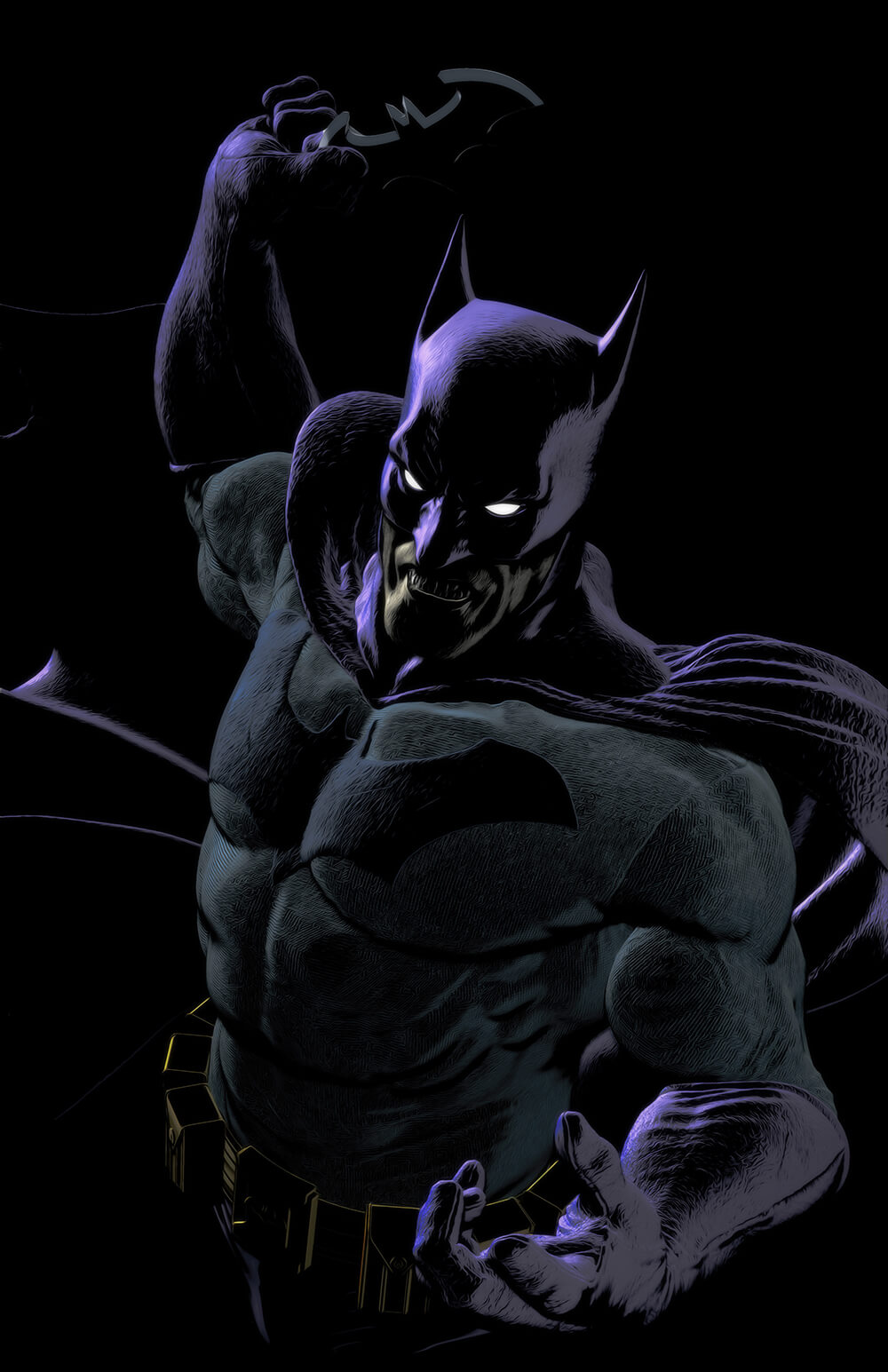 Concept comic cover: Batman